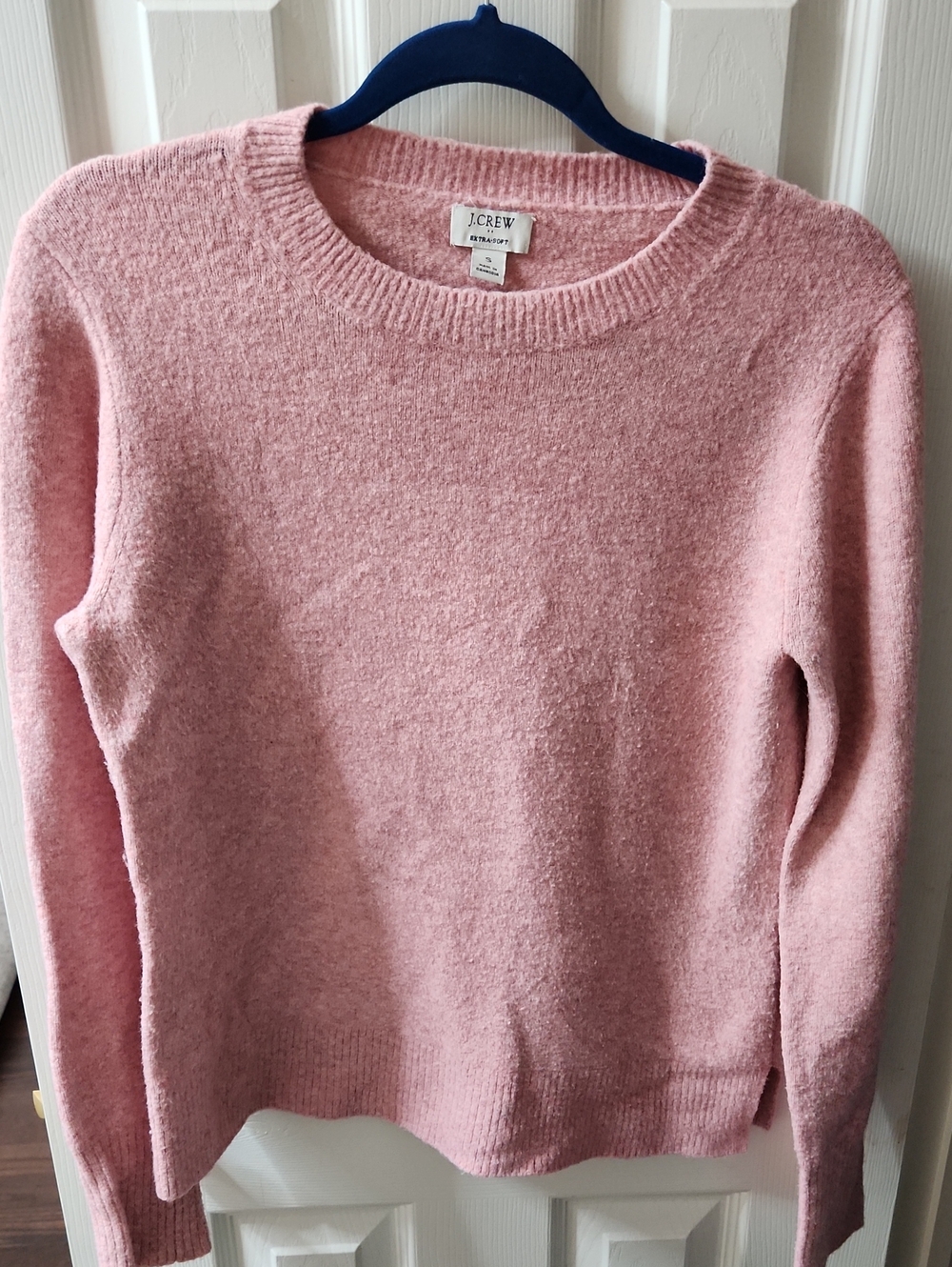 J. Crew Pink Crewneck Sweater